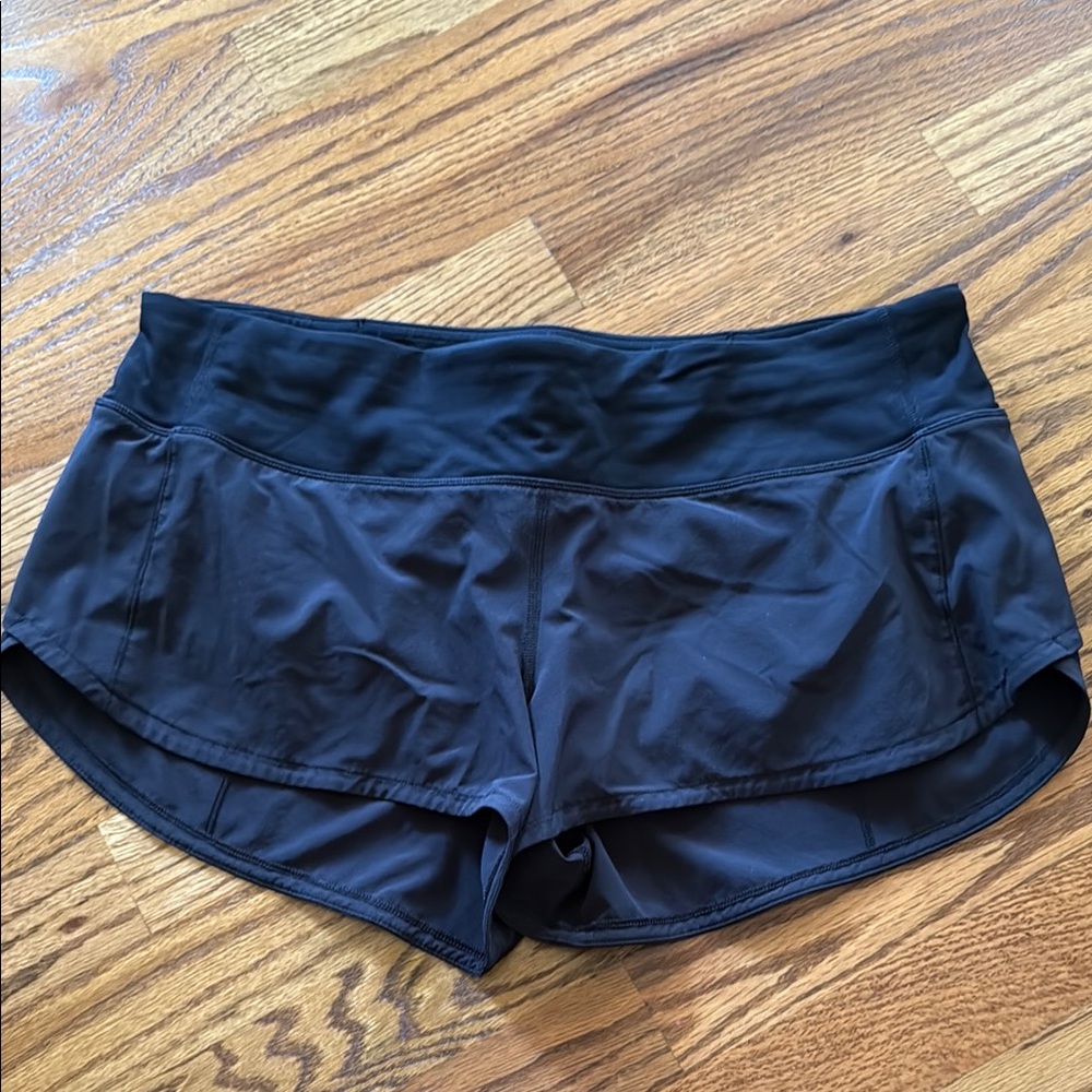 Women's Black Athletic Shorts